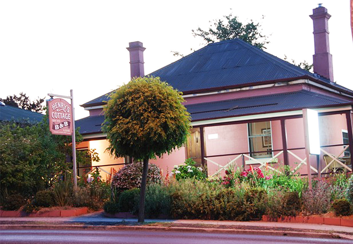 Henry's Cottage at Dusk